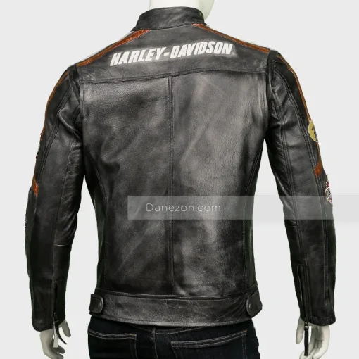 Mens Cafe Racer Harley Davidson Jacket