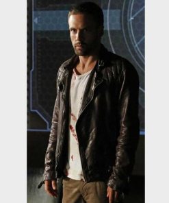 Agents of Shield Nick Blood Leather Jacket