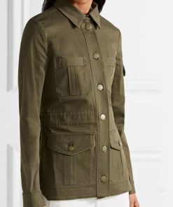 Melania Trump Military Cotton Jacket