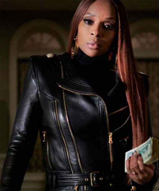 Power Book II Ghost Mary J. Blige Leather Jacket