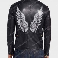 Angel Wings Leather Jacket