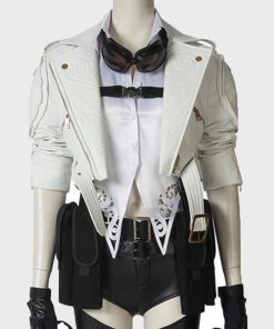 Devil May Cry 5 Lady White Leather Jacket
