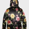 Emily in Cooper Floral Puffer Jacket