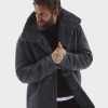 Mens Sheepskin Winter Fur Leather Jacket