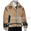 Shearling Brown Fur Mens Jacket