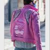 The Unbearable Weight of Massive Talent Nicolas Cage Pink Jacket