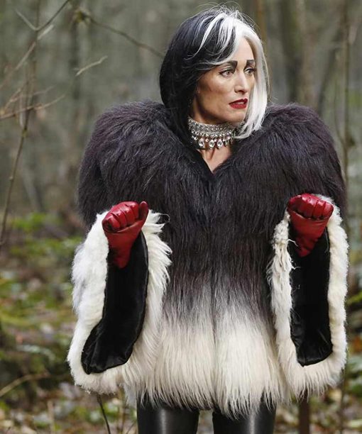 Cruella De Vil Once Upon a Time Fur Jacket