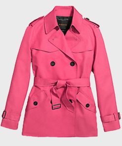 Betty Cooper Riverdale S02 Pink Double-Breasted Coat
