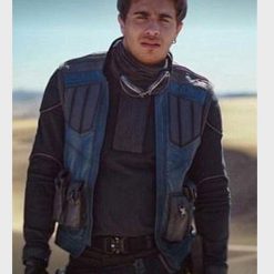 Star Wars The Mandalorian Jake Cannavale Leather Vest