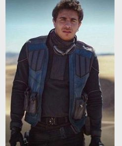 Star Wars The Mandalorian Jake Cannavale Leather Vest