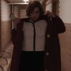 Anya Taylor-Joy The Queen’s Gambit Red Wool-Blend Coat