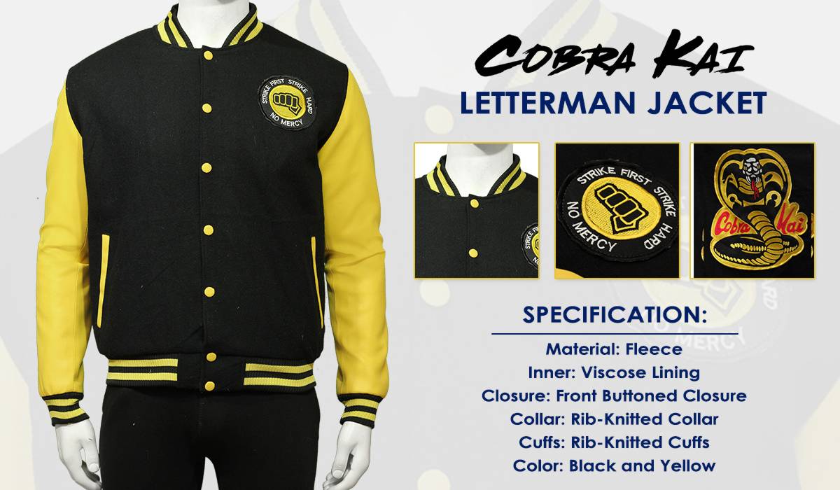 Cobra Kai Varsity Jacket