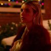 Holidate(2020) Emma Roberts Red Fur Coat