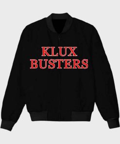 Klux Buster Black Bomber Jacket