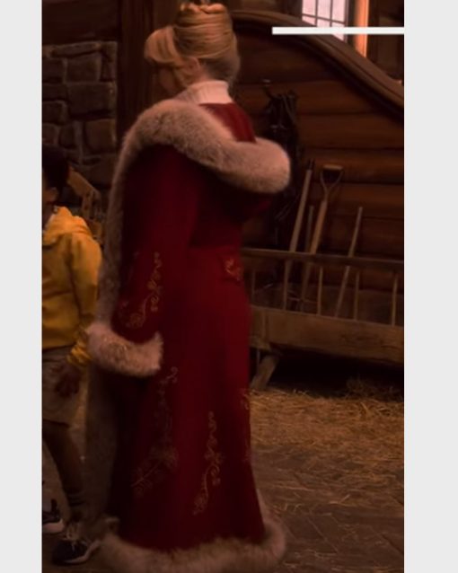 The Christmas Chronicles 2 Mrs. Claus Fur Long Coat