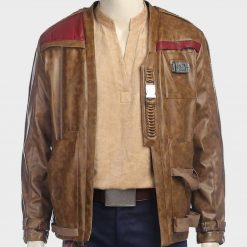 Star Wars The Force Awaken Finn Leather Jacket
