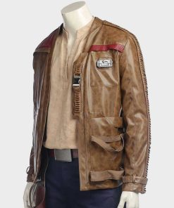 Star Wars The Force Awakens John Boyega Leather Jacket