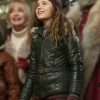 The Christmas Chronicles 2 Green Leather Jacket