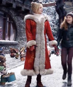 The Christmas Chronicles 2 Goldie Hawn Red Hooded Coat