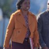The Falcon And The Winter Soldier Adepero Oduye Orange Jacket