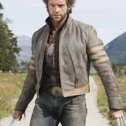 X-Men Origins Wolverine Hugh Jackman Leather Jacket