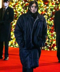 Hawkeye Kate Bishop Black Oversized Puffer Coat