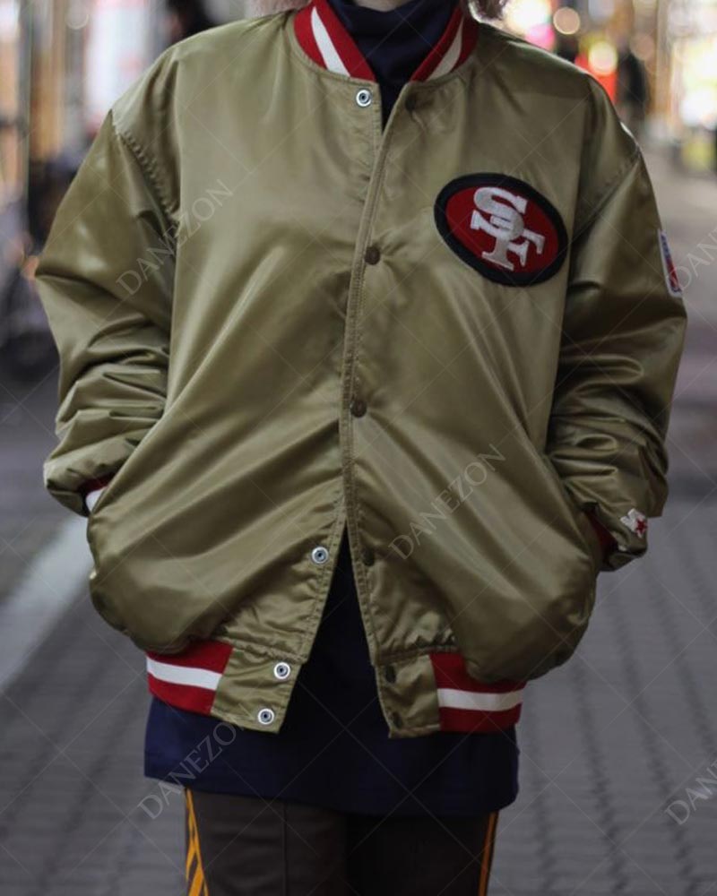 49ers jacket mens vintage