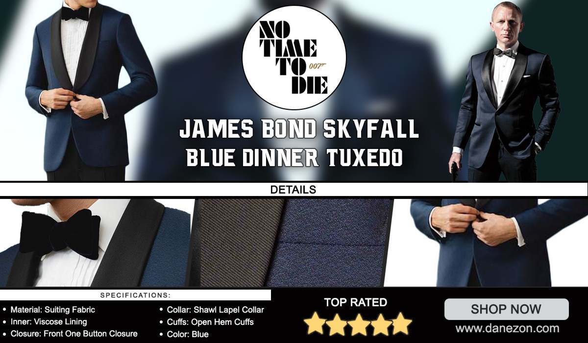 Skyfall Blue Dinner Tuxedo