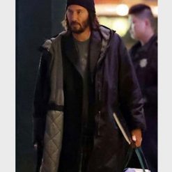 The Matrix 4 Keanu Reeves Hooded Coat