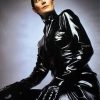 The Matrix 4 Carrie-Anne Moss Leather Coat
