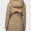Alexandra Breckenridge Virgin River S02 Beige Hooded Coat