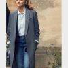 A Discovery of Witches Teresa Palmer Grey Trench Coat