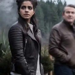 Mandip Gill Doctor Who Motorcycle Leather Jacket