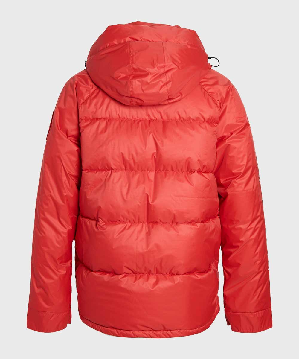 Red Parkas & Down Jackets for Men, Holiday Gifts