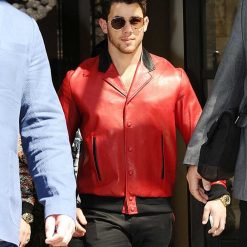 Nick Jonas Red Jacket