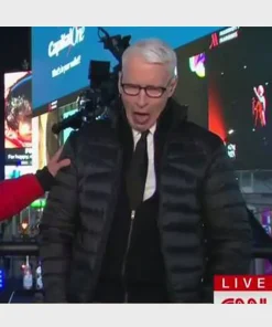 Anderson Cooper Black Jacket