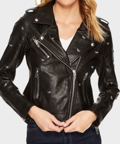 Lili Reinhart Riverdale S05 Studded Leather Jacket
