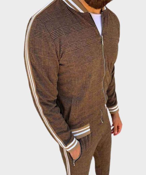 Colin Farrell Brown Tracksuit