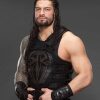 Wrestler Roman Reigns WWE Black Vest
