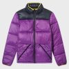 Stylish Purple Mens Puffer Jacket