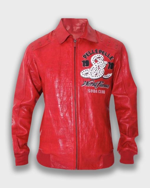 Soda Club Pelle Pelle Leather Jacket