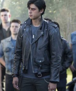 Jordan Connor Riverdale Black Leather Jacket
