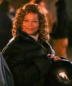 The Equalizer (2021) Queen Latifah Black Puffer Jacket