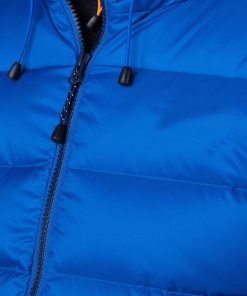 Winter Blue Stylish Puffer Jacket