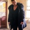 Robyn McCall The Equalizer (2021) Fur Collar Coat