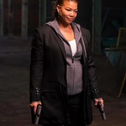 The Equalizer (2021) Robyn McCall Black Mid-Length Coat