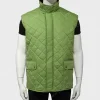 Yellowstone Kevin Costner Green Quilted Vest