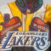Los Angeles Lakers 2000 Leather Jacket