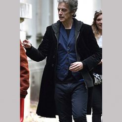 Doctor Who 12th Doctor Black Velvet Coat
