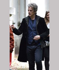 Doctor Who 12th Doctor Black Velvet Coat